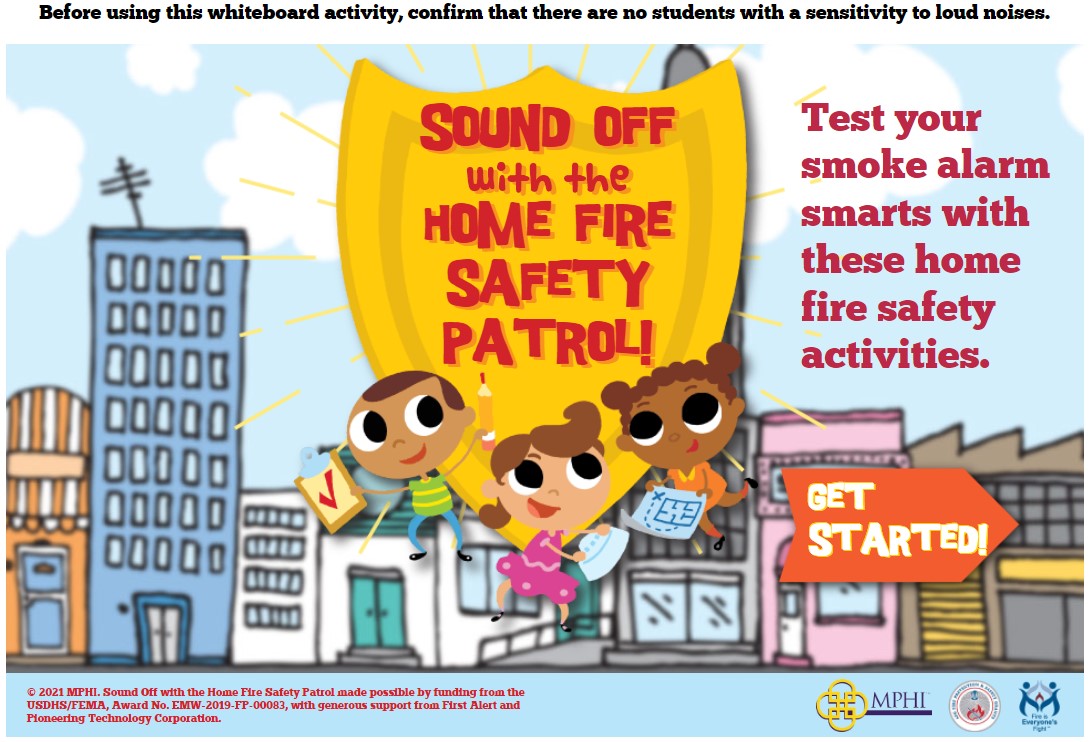 test smoke alarm smarts activity